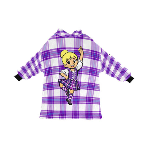 Highland Dancer Blanket Hoodie for Kids - FREE p&p Worldwide