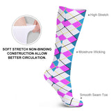 Highland Dancer Knee Practice Length Kids Socks