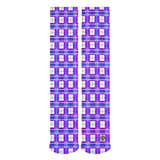 ✨'Gigha Sky' Tartan Knee Length Kids Socks (1 Pairs)✨