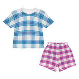 Big Girls Tartan Pyjamas - Free p&p Worldwide
