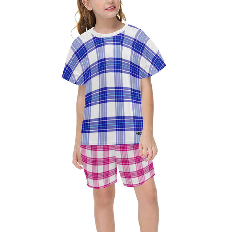 Big Girls Tartan Pyjamas - Free p&p Worldwide
