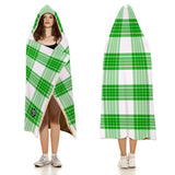 Kids Cosy Tartan Hooded Blanket (40" x 50") - Free p&p Worldwide
