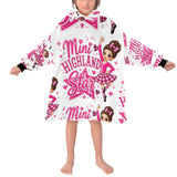 Highland Dancer Blanket Hoodie for Kids - FREE p&p Worldwide