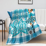 Highland Dancer Blanket - Free p&p Worldwide
