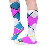 Highland Dancer Knee Practice Length Kids Socks