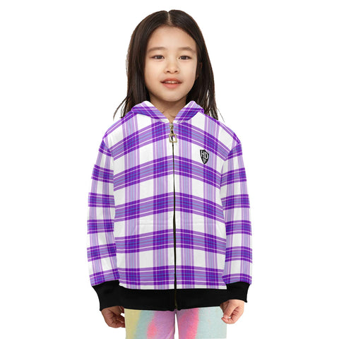 Little Girls' Zip Up Hoodie - Free p&p Worldwide