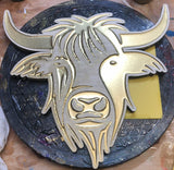 Handmade Clan Whisky Barrel Sign