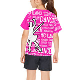 Highland Dancer Youth Crew Neck T-Shirt - FREE p&p Worldwide