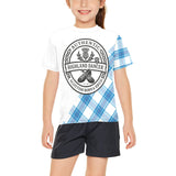 Highland Dancer Youth Crew Neck T-Shirt - FREE p&p Worldwide