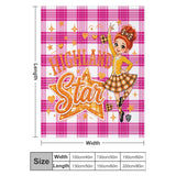 Highland Dancer Blanket - Free p&p Worldwide