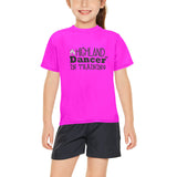 Highland Dancer Youth Crew Neck T-Shirt - FREE p&p Worldwide