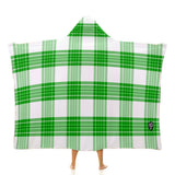 Kids Cosy Tartan Hooded Blanket (40" x 50") - Free p&p Worldwide