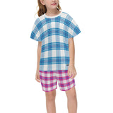 Big Girls Tartan Pyjamas - Free p&p Worldwide