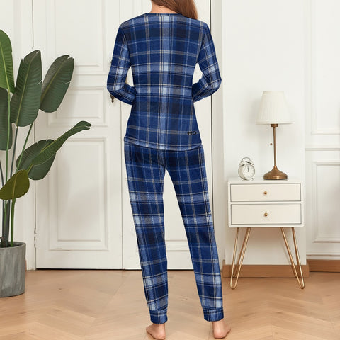 Tartan Soft Women's Pajama Set - FREE P&P Worldwide