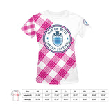 Bute Tartan Festival Women's Pink T - Free p&p