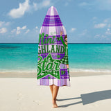 Kids Cosy Tartan Hooded Blanket  Free p&p Worldwide