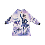 Highland Dancer Blanket Hoodie for Kids - FREE p&p Worldwide