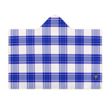 Kids Cosy Tartan Hooded Blanket (40" x 50") - Free p&p Worldwide