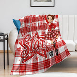 Highland Dancer Blanket - Free p&p Worldwide