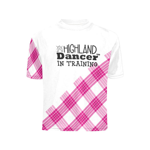 Highland Dancer Youth Crew Neck T-Shirt - FREE p&p Worldwide