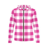 Women's Arran Mist Tartan Zip Hoodie - FREE p&p Worldwide
