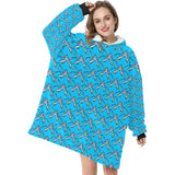 Blanket Hoodie for Youth/Small Woman's - FREE p&p Worldwide