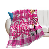 Highland Dancer Blanket - Free p&p Worldwide