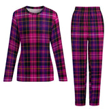 Tartan Soft Women's Pajama Set - FREE P&P Worldwide
