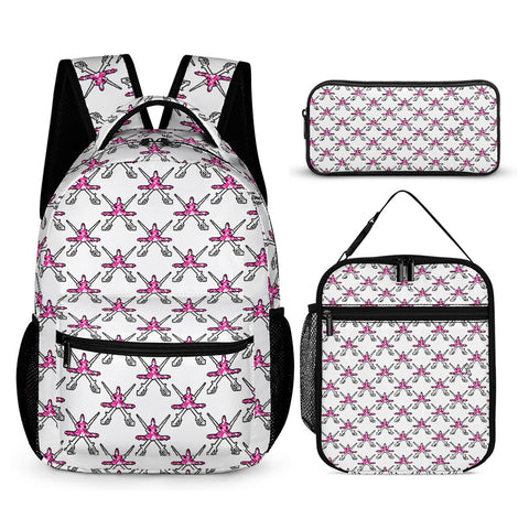 Arran Sky Leap Tartan Dancer - Highland Dancer Kids Tartan Backpack, Lunch Bag & Pencil Case - Free p&p Worldwide