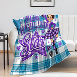 Highland Dancer Blanket - Free p&p Worldwide