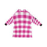 Arran Mist Tartan Highland Dancer Blanket Hoodie for Kids - FREE p&p Worldwide
