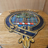 Handmade Clan Whisky Barrel Sign