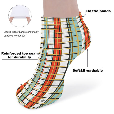 ✨'Stravanan Bay, Bute' Tartan Kids Socks (1 Pairs)✨Free p&p UK