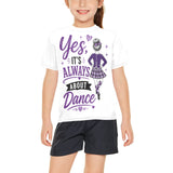 Highland Dancer Youth Crew Neck T-Shirt - FREE p&p Worldwide