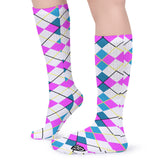 Highland Dancer Knee Practice Length Kids Socks