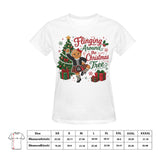 Women's Christmas Tee - Free p&p Worldwide
