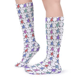 Highland Dancer Knee Practice Length Kids Socks