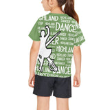 Highland Dancer Youth Crew Neck T-Shirt - FREE p&p Worldwide