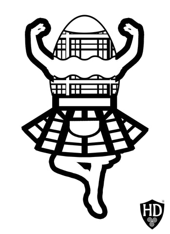 Colour in Tartan Easter Egg - FREE digital download
