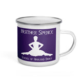 Heather Spence Enamel Mug - FREE p&p