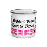 Highland Dancer Enamel Mug