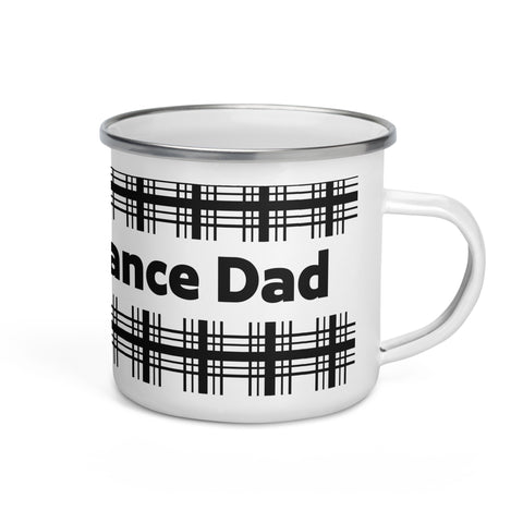 Highland Dance Dad Enamel Mug