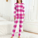 Tartan Soft Women's Pajama Set - FREE P&P Worldwide