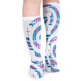 Highland Dancer Knee Practice Length Kids Socks