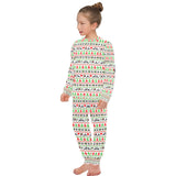 Girls' Tartan Long Pyjama Set - Free P&P Worldwide