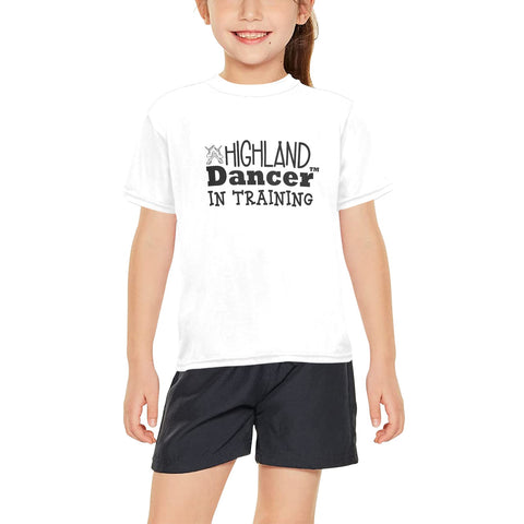 Highland Dancer in Training Youth Crew Neck T-Shirt - FREE p&p Worldwide