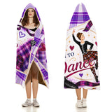Kids Cosy Tartan Hooded Blanket Free p&p Worldwide