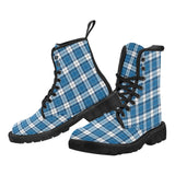 Strathclyde Tartan Leather Boots - Free p&p Worldwide