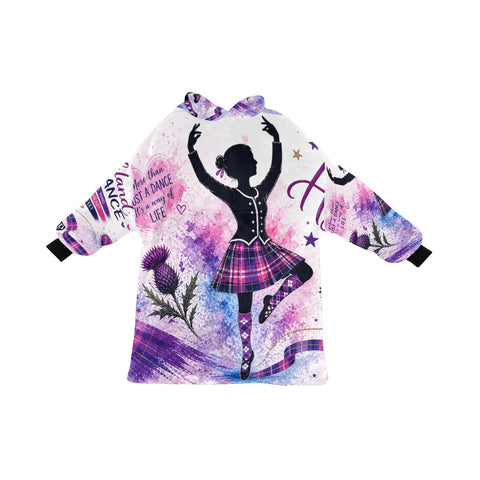 Highland Dancer Blanket Hoodie for Kids - FREE p&p Worldwide