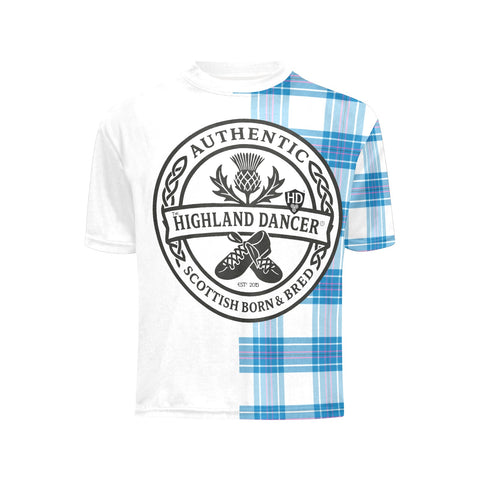 Highland Dancer Youth Crew Neck T-Shirt - FREE p&p Worldwide